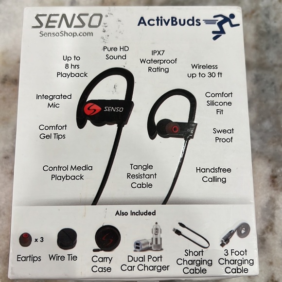 SENCO AcrivBuds S-250 Ear Buds NIB - Picture 12 of 15